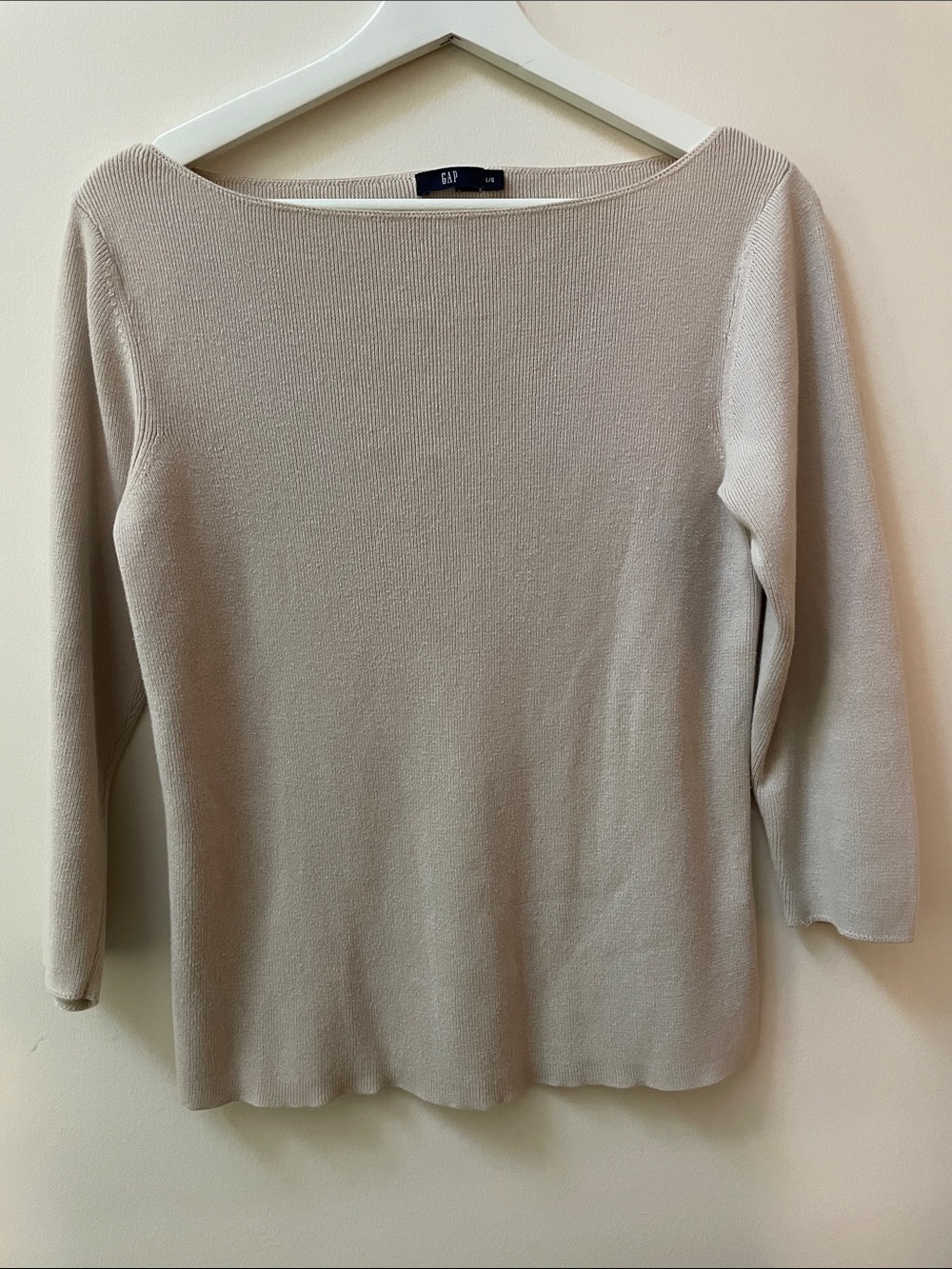 GAP Boatneck Cotton Knit Top